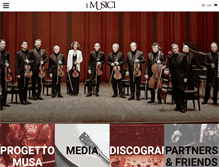 Tablet Screenshot of imusicidiroma.com